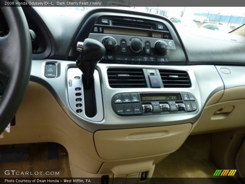 Dark Cherry Pearl / Ivory 2008 Honda Odyssey EX-L