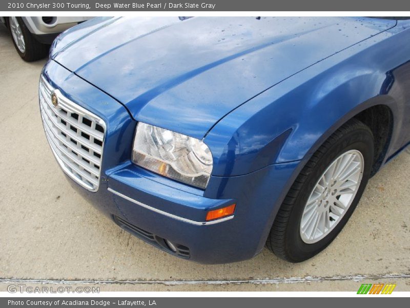 Deep Water Blue Pearl / Dark Slate Gray 2010 Chrysler 300 Touring