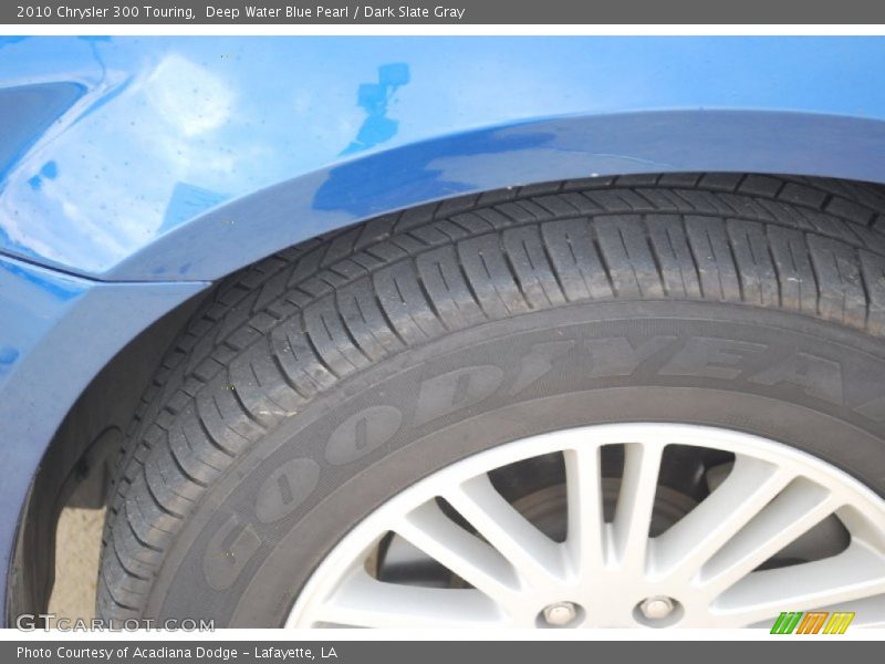 Deep Water Blue Pearl / Dark Slate Gray 2010 Chrysler 300 Touring