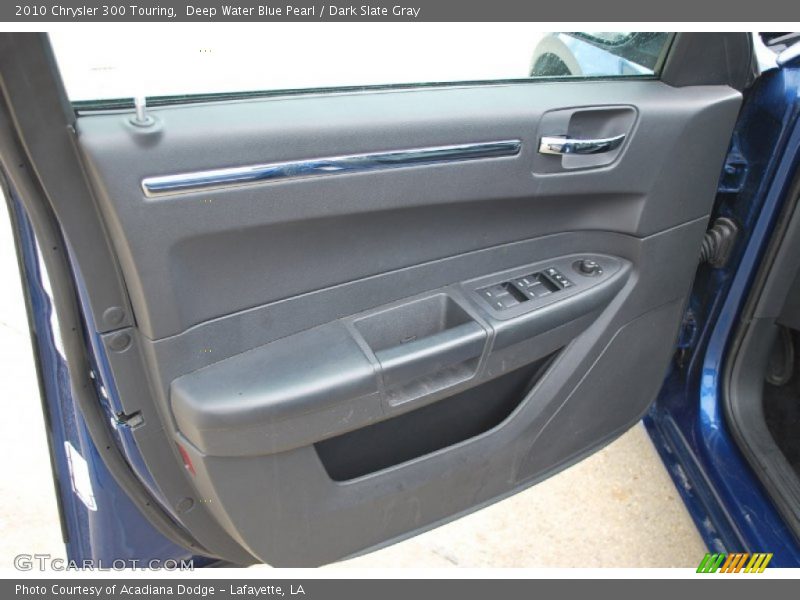 Deep Water Blue Pearl / Dark Slate Gray 2010 Chrysler 300 Touring