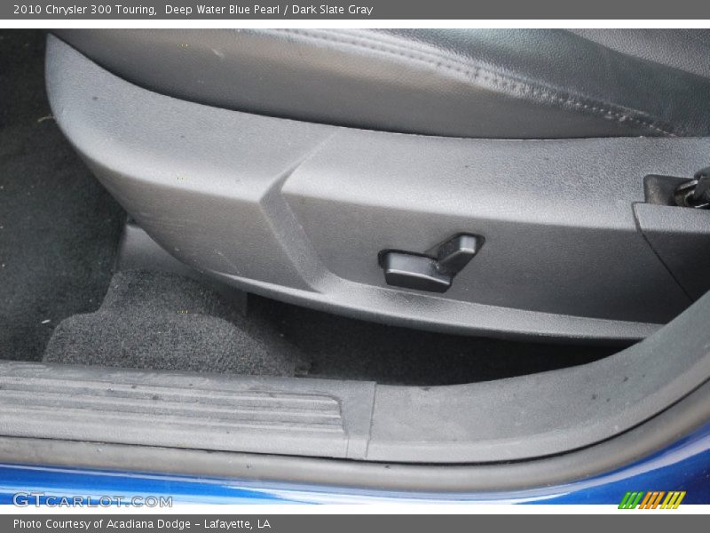 Deep Water Blue Pearl / Dark Slate Gray 2010 Chrysler 300 Touring