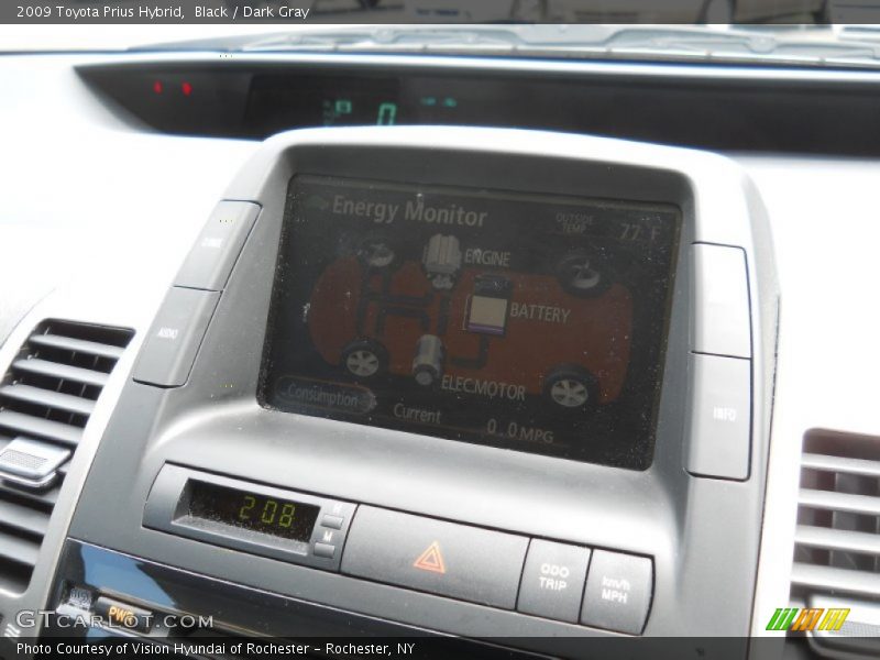 Black / Dark Gray 2009 Toyota Prius Hybrid