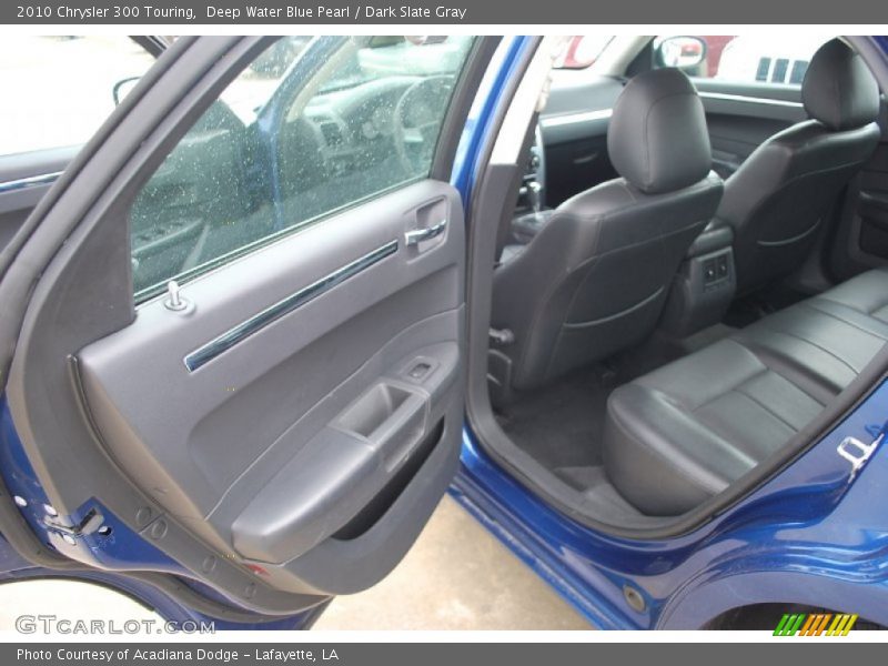 Deep Water Blue Pearl / Dark Slate Gray 2010 Chrysler 300 Touring