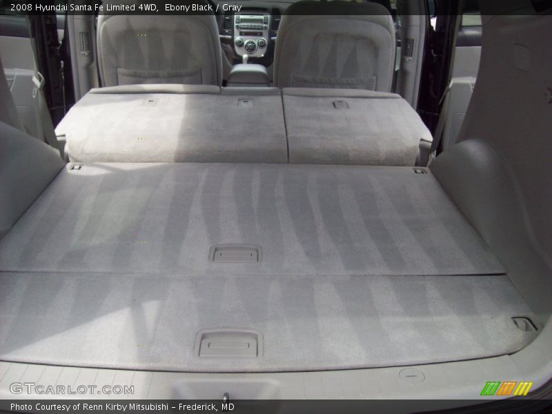 Ebony Black / Gray 2008 Hyundai Santa Fe Limited 4WD