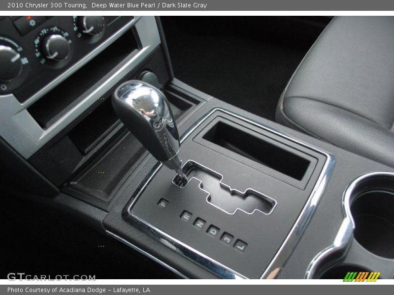 Deep Water Blue Pearl / Dark Slate Gray 2010 Chrysler 300 Touring