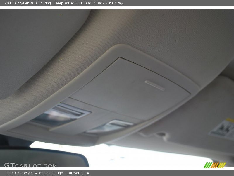 Deep Water Blue Pearl / Dark Slate Gray 2010 Chrysler 300 Touring