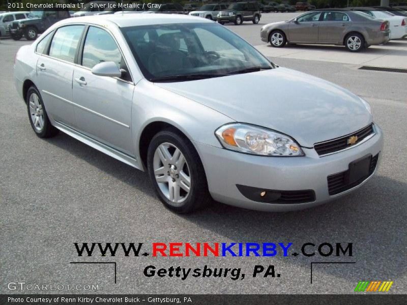 Silver Ice Metallic / Gray 2011 Chevrolet Impala LT