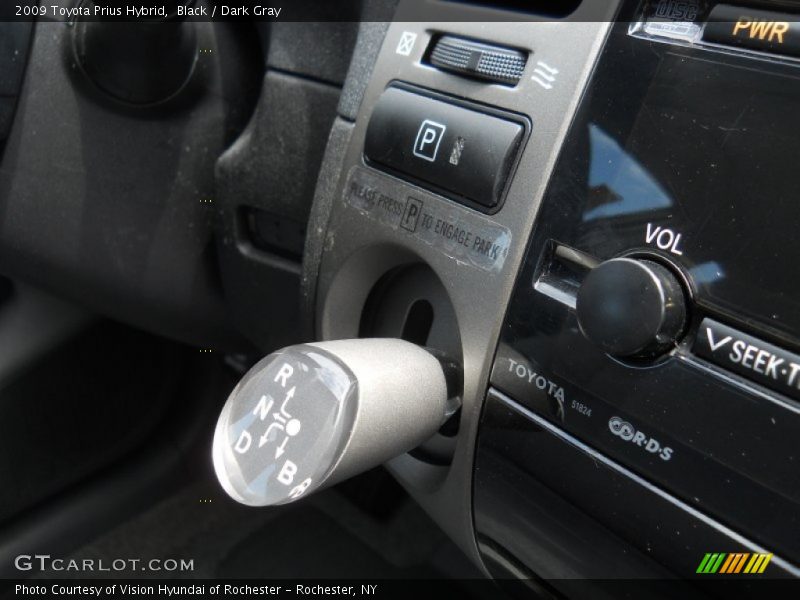 Black / Dark Gray 2009 Toyota Prius Hybrid