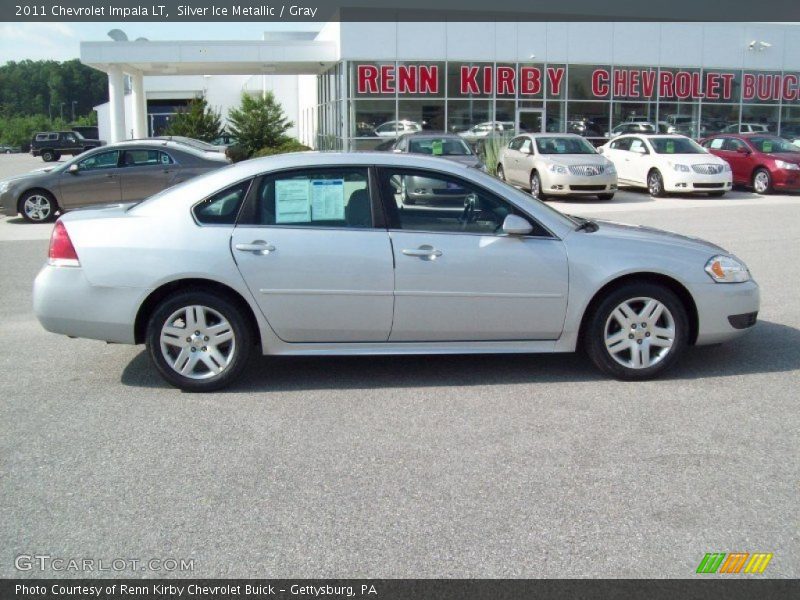 Silver Ice Metallic / Gray 2011 Chevrolet Impala LT