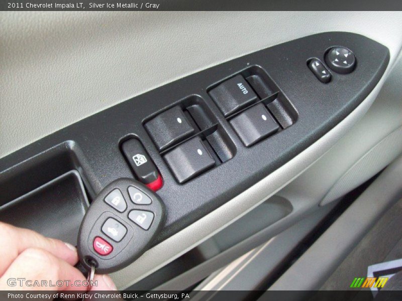 Silver Ice Metallic / Gray 2011 Chevrolet Impala LT