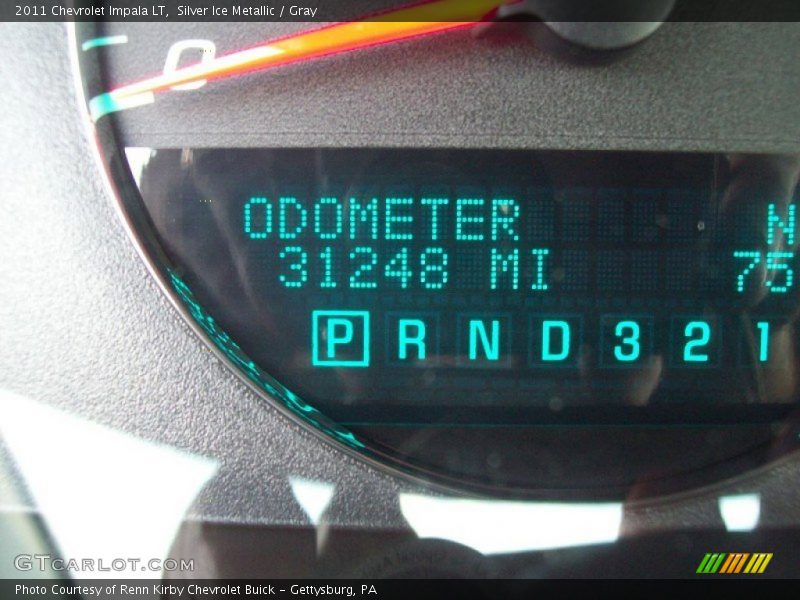 Silver Ice Metallic / Gray 2011 Chevrolet Impala LT