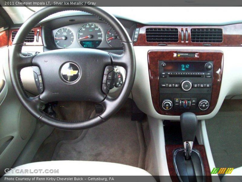 Silver Ice Metallic / Gray 2011 Chevrolet Impala LT