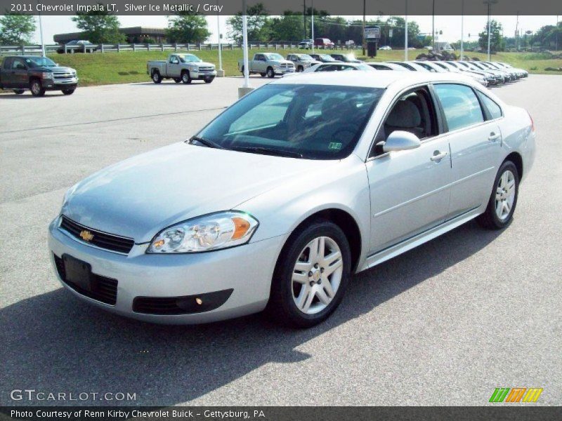 Silver Ice Metallic / Gray 2011 Chevrolet Impala LT