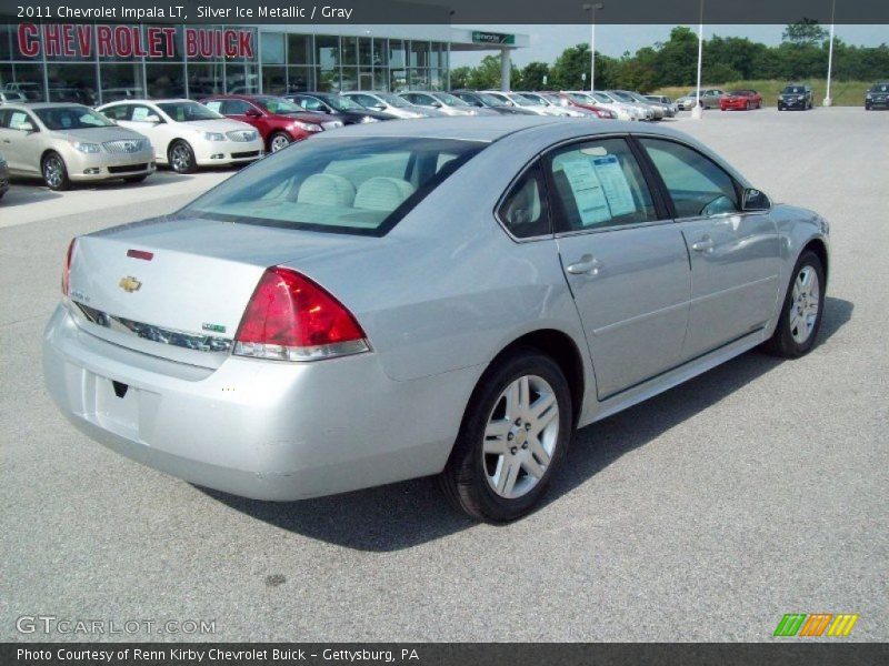 Silver Ice Metallic / Gray 2011 Chevrolet Impala LT