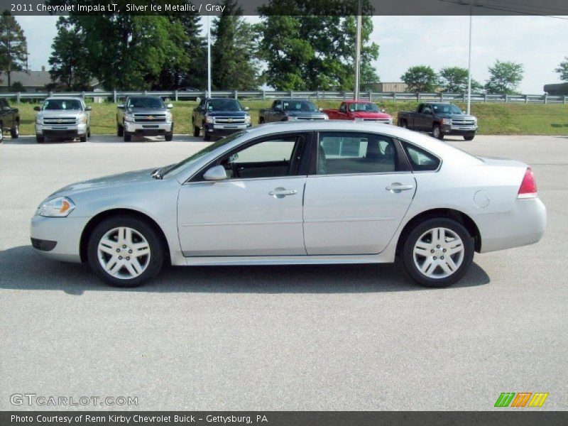 Silver Ice Metallic / Gray 2011 Chevrolet Impala LT