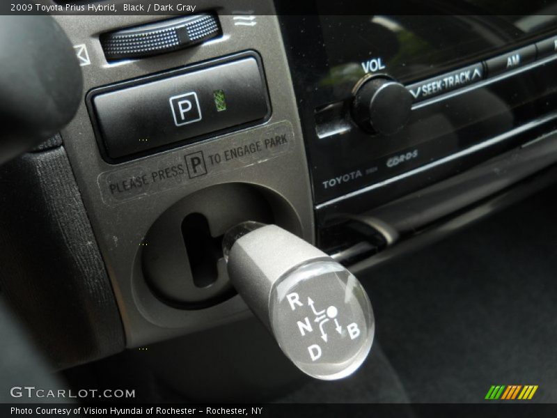 Black / Dark Gray 2009 Toyota Prius Hybrid