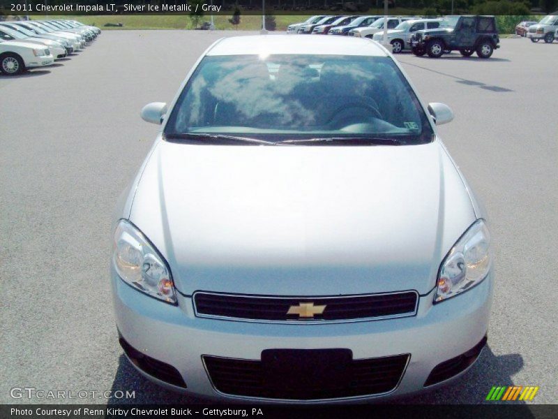 Silver Ice Metallic / Gray 2011 Chevrolet Impala LT