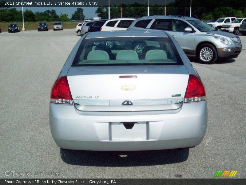 Silver Ice Metallic / Gray 2011 Chevrolet Impala LT