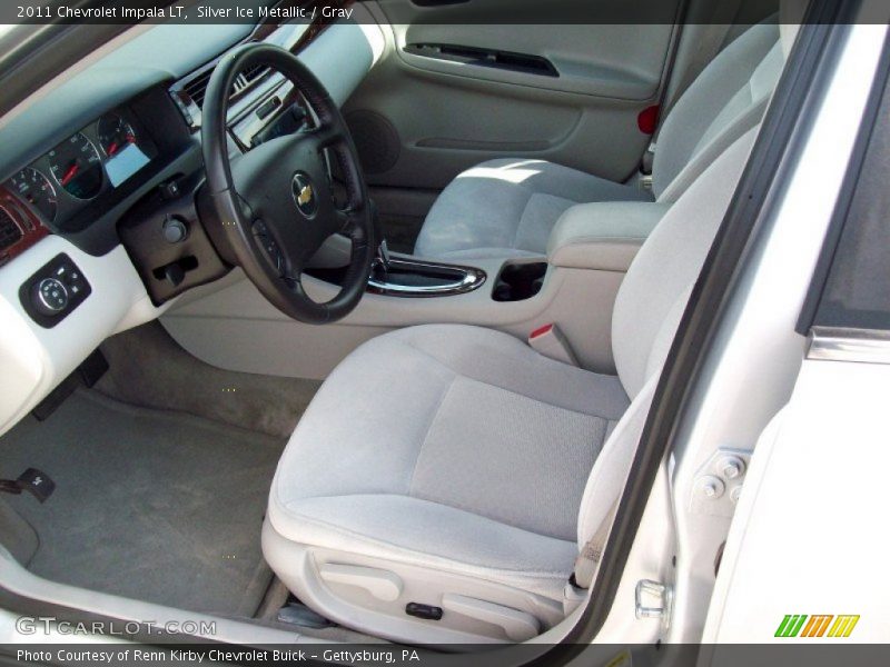 Silver Ice Metallic / Gray 2011 Chevrolet Impala LT