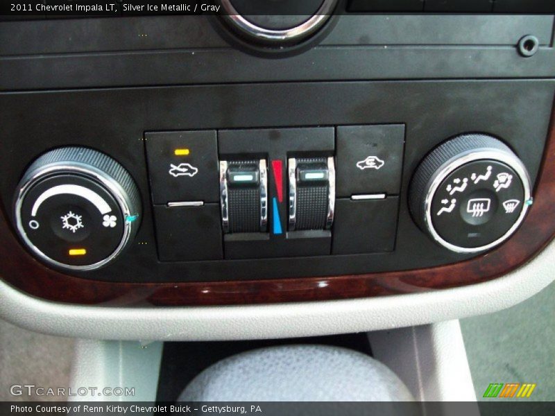 Silver Ice Metallic / Gray 2011 Chevrolet Impala LT