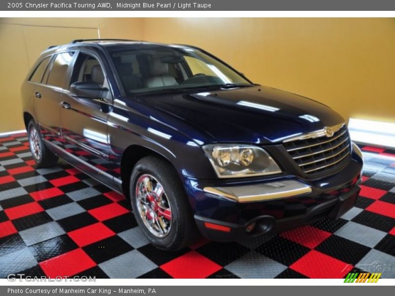 Midnight Blue Pearl / Light Taupe 2005 Chrysler Pacifica Touring AWD