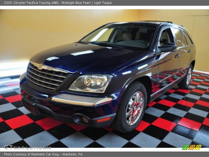 Midnight Blue Pearl / Light Taupe 2005 Chrysler Pacifica Touring AWD