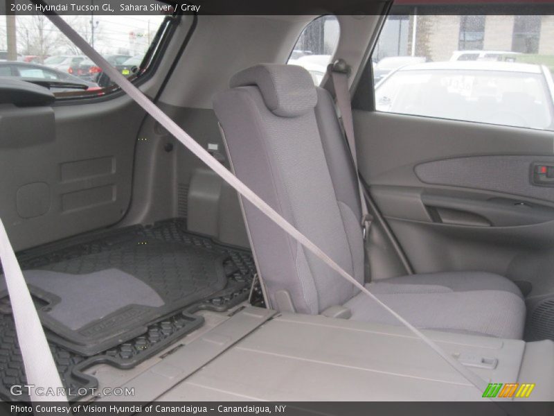 Sahara Silver / Gray 2006 Hyundai Tucson GL