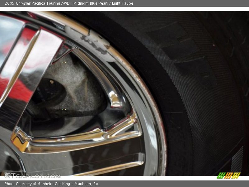 Midnight Blue Pearl / Light Taupe 2005 Chrysler Pacifica Touring AWD
