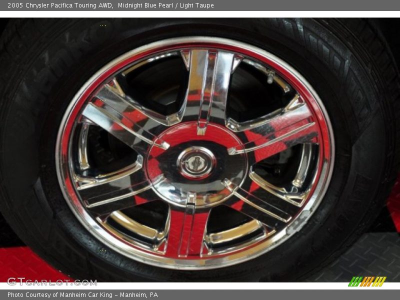 Midnight Blue Pearl / Light Taupe 2005 Chrysler Pacifica Touring AWD