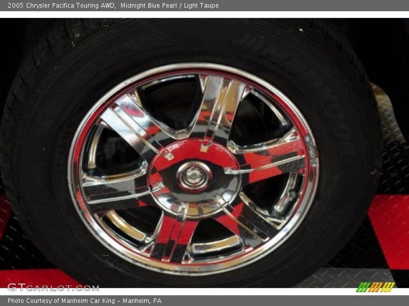 Midnight Blue Pearl / Light Taupe 2005 Chrysler Pacifica Touring AWD