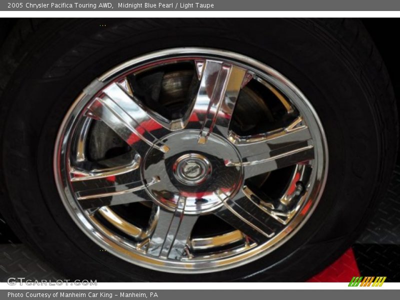 Midnight Blue Pearl / Light Taupe 2005 Chrysler Pacifica Touring AWD