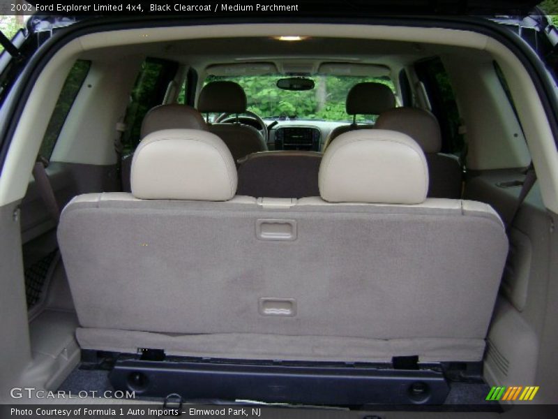 Black Clearcoat / Medium Parchment 2002 Ford Explorer Limited 4x4
