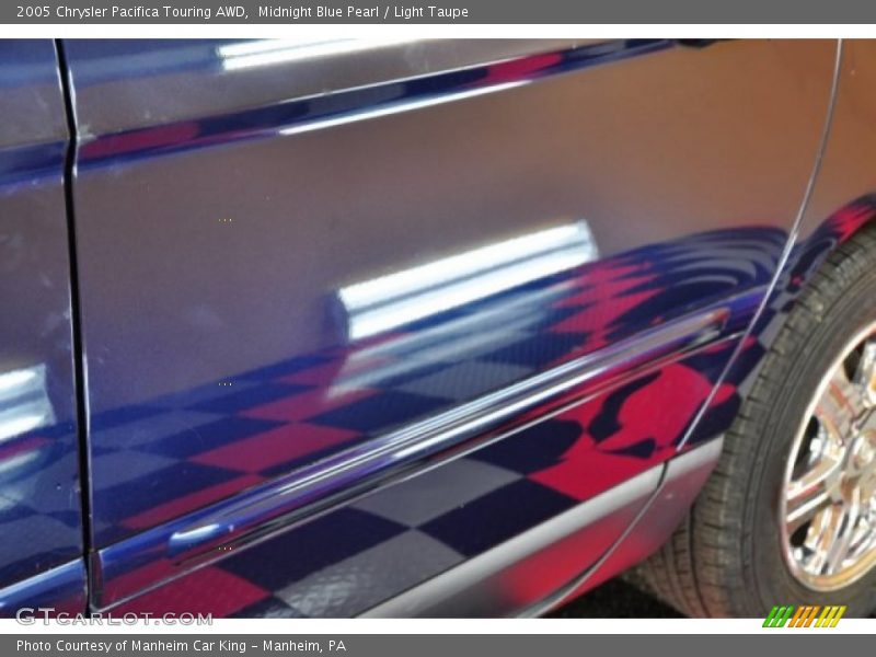 Midnight Blue Pearl / Light Taupe 2005 Chrysler Pacifica Touring AWD