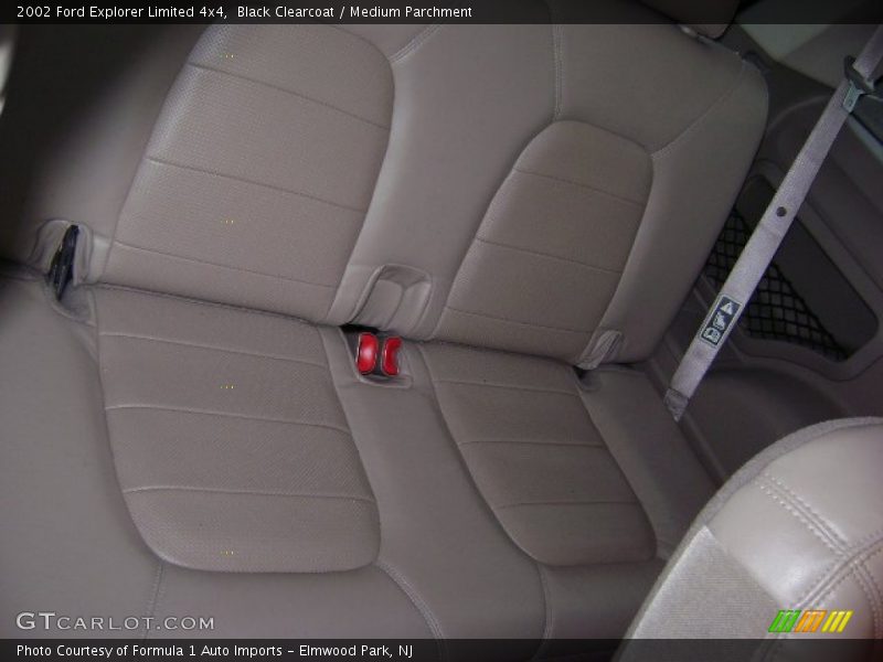 Black Clearcoat / Medium Parchment 2002 Ford Explorer Limited 4x4