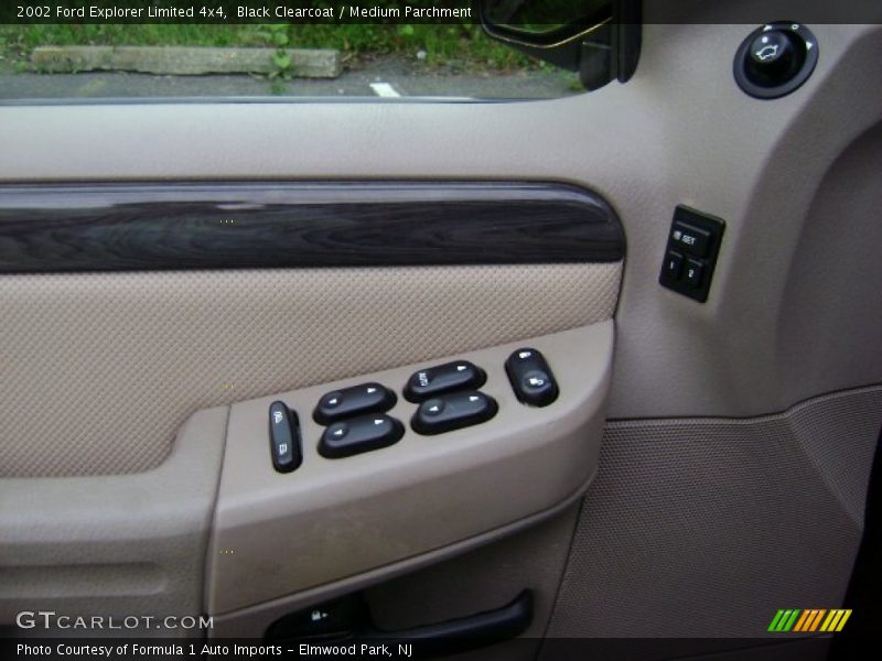Controls of 2002 Explorer Limited 4x4