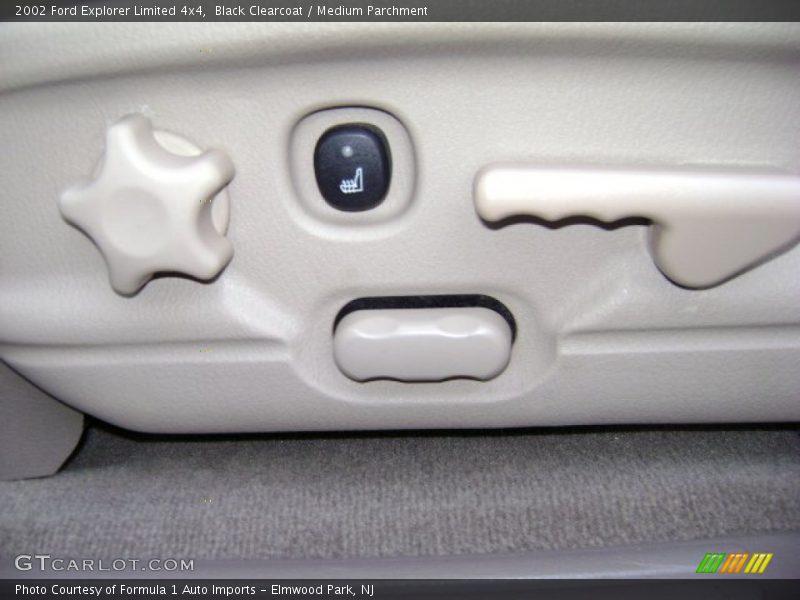 Controls of 2002 Explorer Limited 4x4