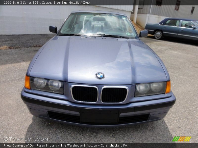 Steel Blue Metallic / Grey 1999 BMW 3 Series 328is Coupe