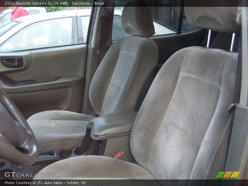 Sandstone / Beige 2001 Hyundai Santa Fe GL V6 4WD