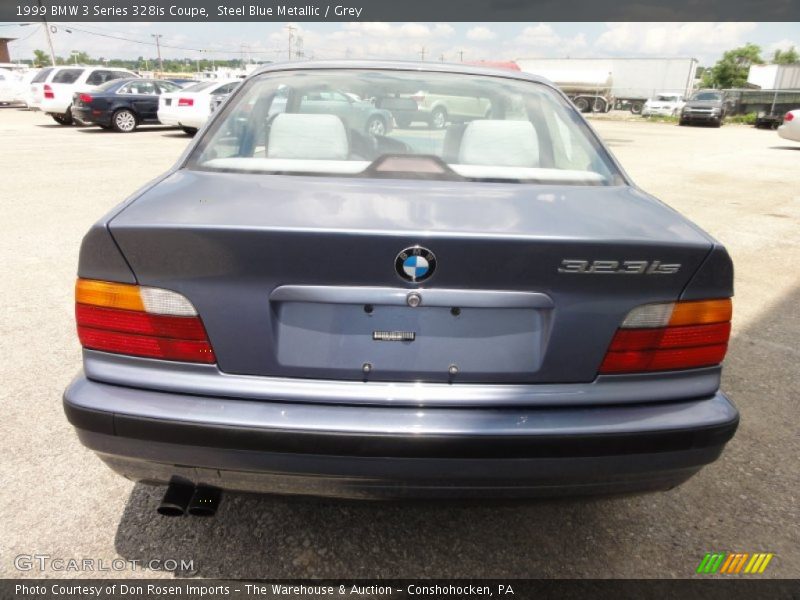 Steel Blue Metallic / Grey 1999 BMW 3 Series 328is Coupe