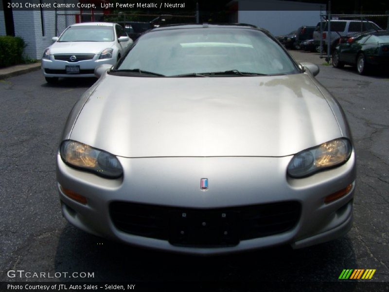 Light Pewter Metallic / Neutral 2001 Chevrolet Camaro Coupe