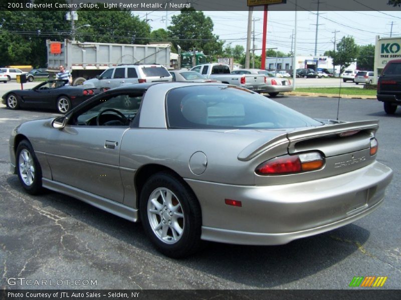 Light Pewter Metallic / Neutral 2001 Chevrolet Camaro Coupe