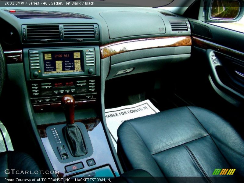 Jet Black / Black 2001 BMW 7 Series 740iL Sedan