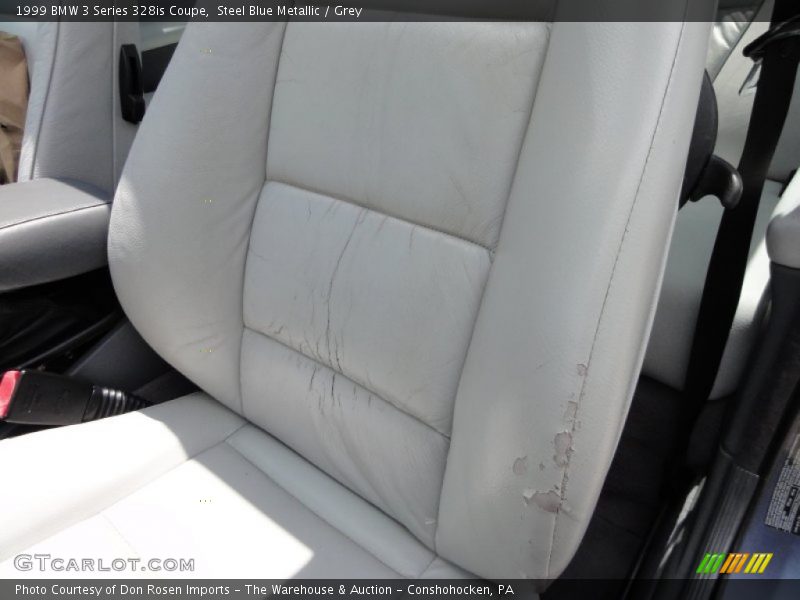 Steel Blue Metallic / Grey 1999 BMW 3 Series 328is Coupe