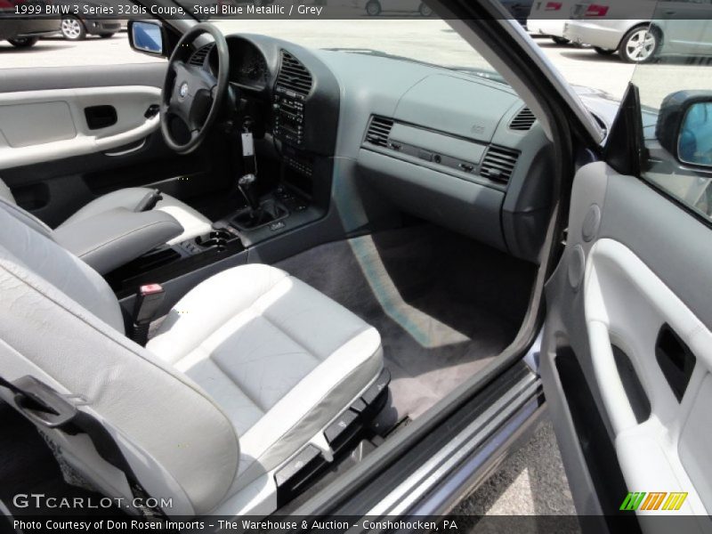  1999 3 Series 328is Coupe Grey Interior