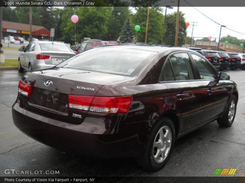 Dark Cinnamon / Gray 2006 Hyundai Sonata GLS