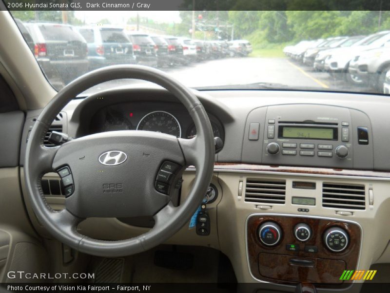 Dark Cinnamon / Gray 2006 Hyundai Sonata GLS