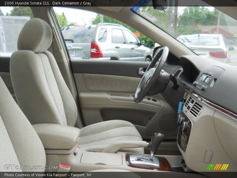 Dark Cinnamon / Gray 2006 Hyundai Sonata GLS