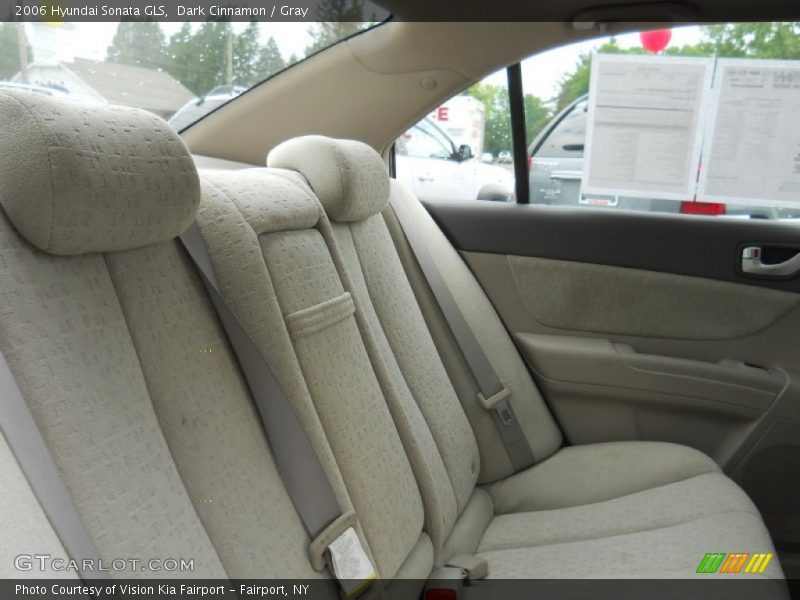 Dark Cinnamon / Gray 2006 Hyundai Sonata GLS