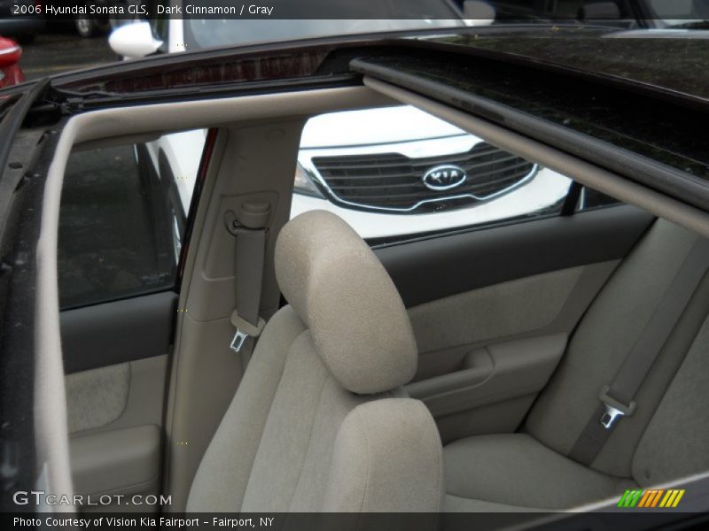 Dark Cinnamon / Gray 2006 Hyundai Sonata GLS