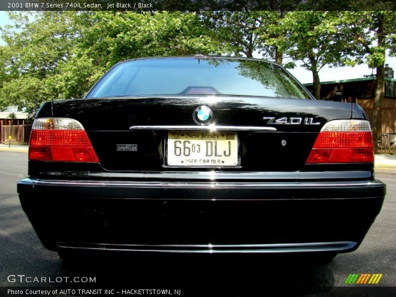 Jet Black / Black 2001 BMW 7 Series 740iL Sedan